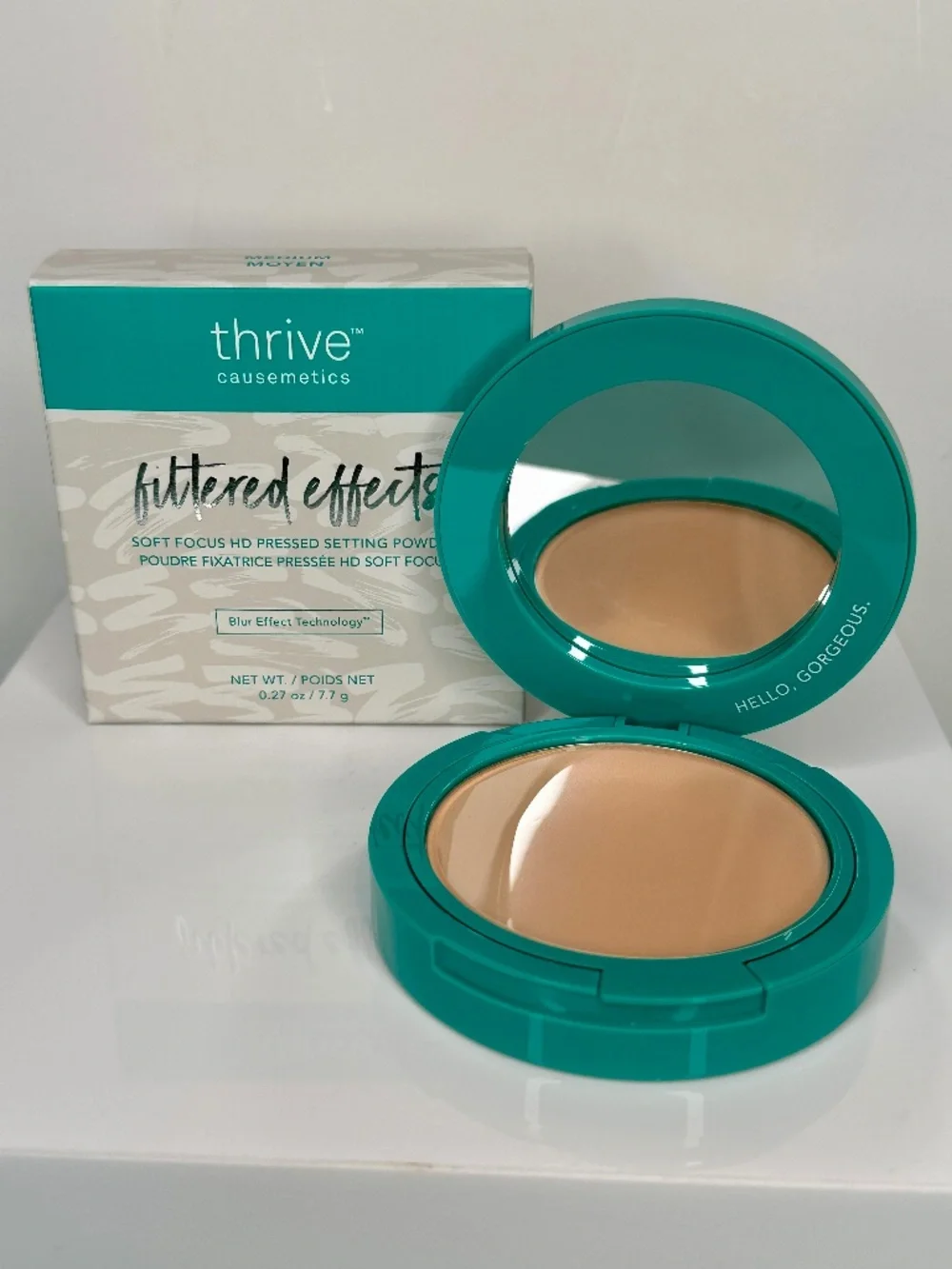 thrive Filtered Effects Soft Focus HD Pressed Setting Powder Medium NIB